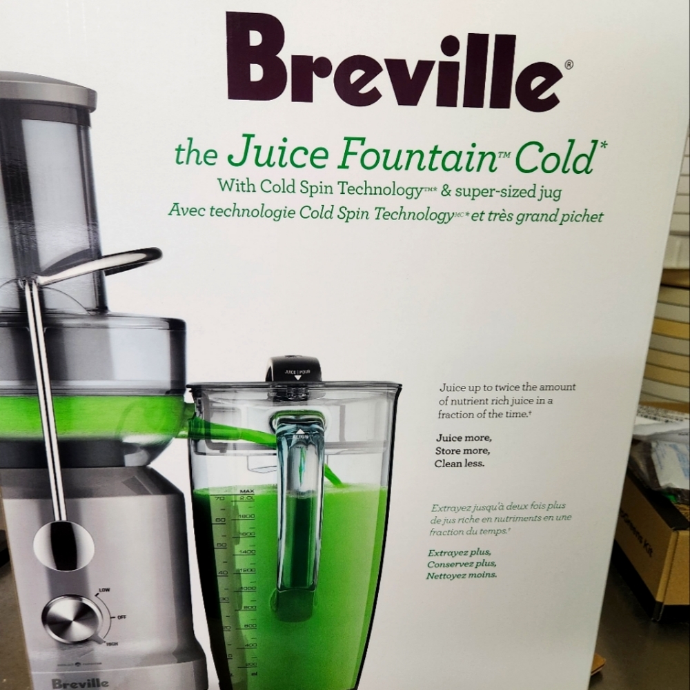 Brand New Breville The Juice Fountain Cold